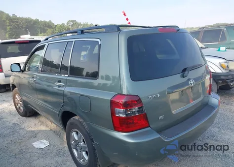 2005 Toyota Highlander V6 from USA, damaged, VIN JTEGP21A750079506